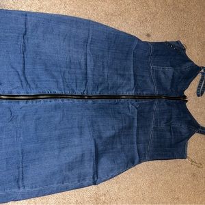 Denim dress
